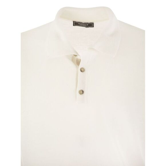 Peserico Men Linen And Cotton Yarn Jersey